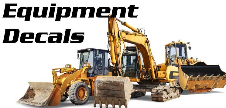 Heavy Equipment Decals